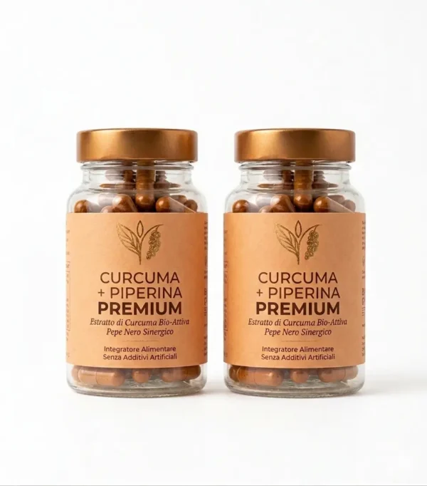Kit Barattoli Curcuma e Piperina