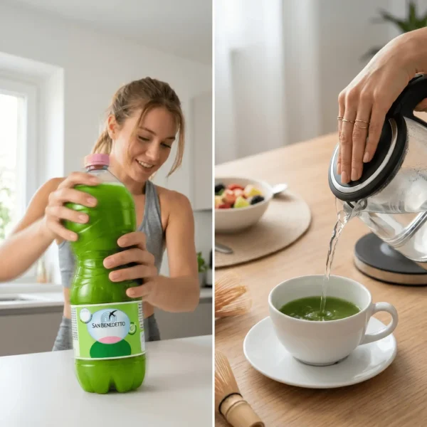 Due modi per assumere il matcha